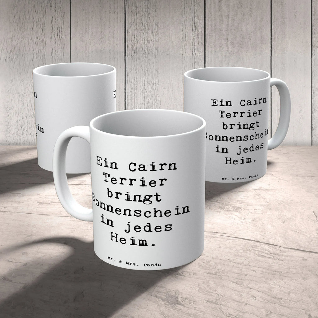 Tasse Spruch Cairn Terrier Glück Porzellantasse, Bürotasse, Tasse, Tasse mit Motiven, Keramiktasse, Tasse mit Zitaten, Kaffeetasse, Geschenktasse, Teetasse, Hund, Hunderasse, Rassehund, Hundebesitzer, Geschenk, Tierfreund, Schenken, Welpe