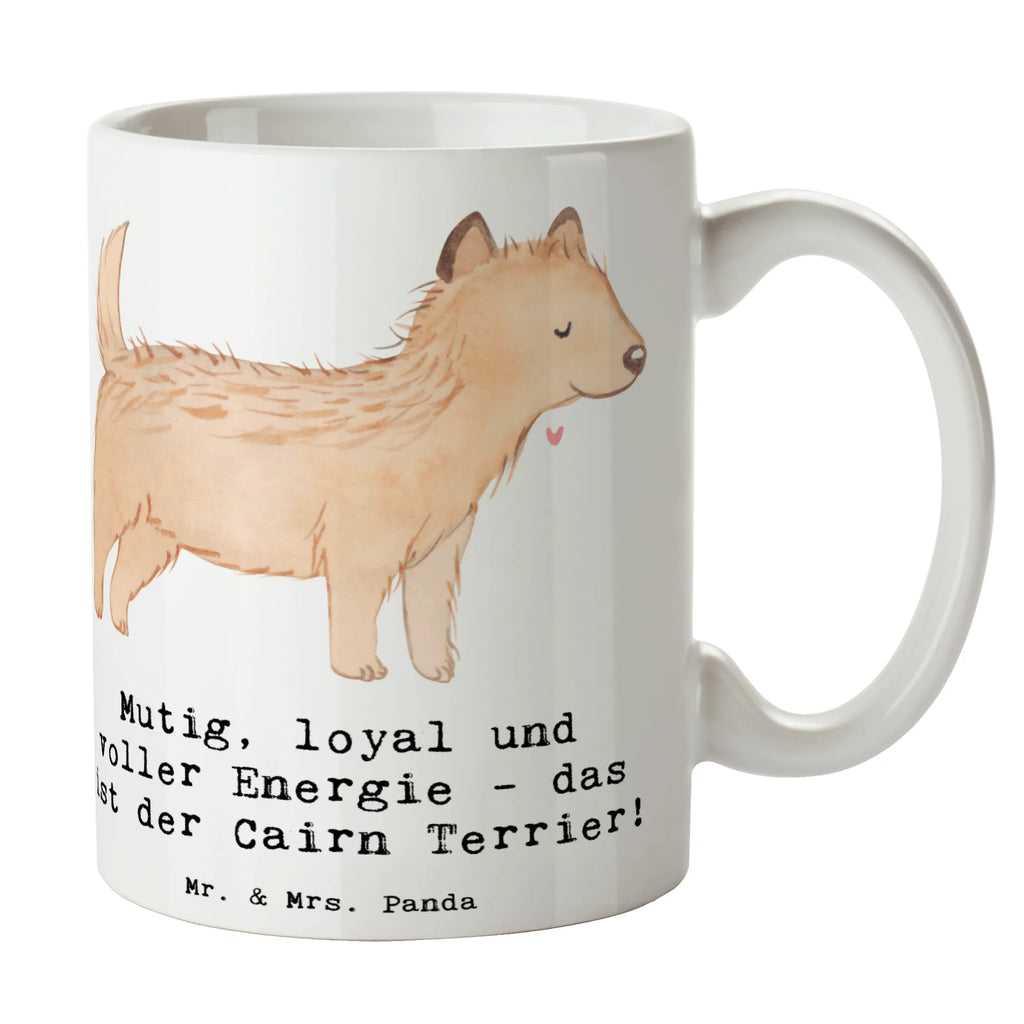 Tasse Mutiger Cairn Terrier Bürotasse, Kaffeetasse, Tasse, Porzellantasse, Geschenktasse, Tasse mit Zitaten, Tasse mit Motiven, Teetasse, Keramiktasse, Hund, Hunderasse, Rassehund, Hundebesitzer, Geschenk, Tierfreund, Schenken, Welpe