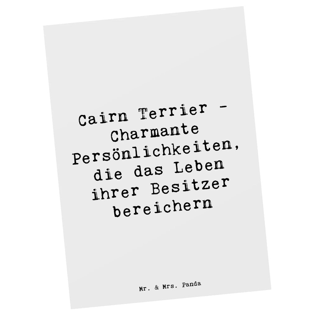 Postcard Saying Cairn Terrier - Charmante Persönlichkeiten, die das Leben ihrer Besitzer bereichern Karte, Einladung Geburtstag, Postkarte, Geschenkkarte, Dankeskarte, Einladungskarte, Ansichtskarten, Geburtstagskarte, Einladung, Ansichtskarte, Grußkarte, Einladungskarten Geburtstag, Hund, Hunderasse, Rassehund, Hundebesitzer, Geschenk, Tierfreund, Schenken, Welpe
