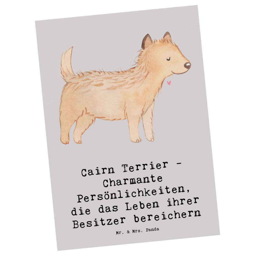 Postkarte Cairn Terrier Geschenkkarte, Karte, Grußkarte, Geburtstagskarte, Ansichtskarten, Postkarte, Dankeskarte, Einladung Geburtstag, Einladung, Ansichtskarte, Einladungskarten Geburtstag, Einladungskarte, Hund, Hunderasse, Rassehund, Hundebesitzer, Geschenk, Tierfreund, Schenken, Welpe