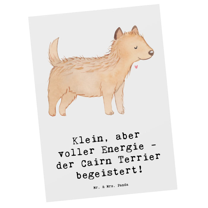 Postkarte Cairn Terrier