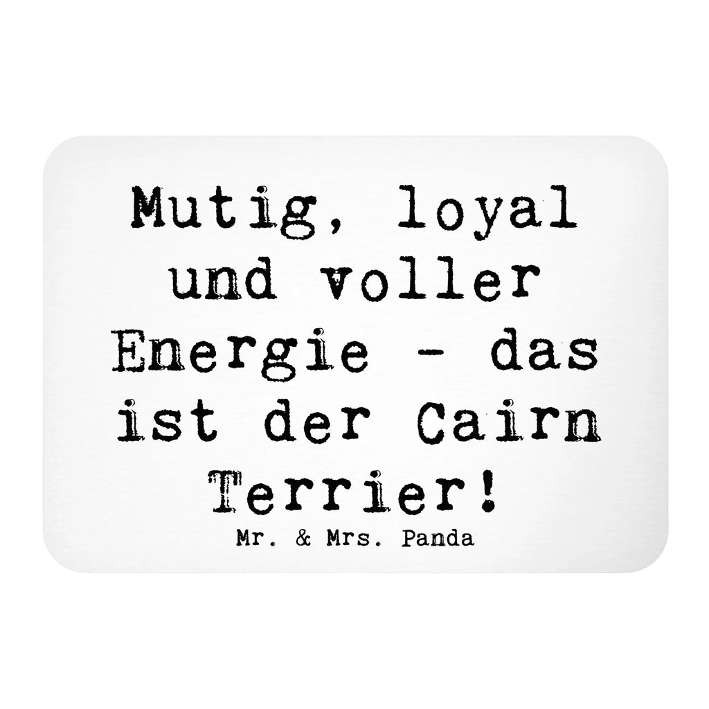 Magnet Saying Mutig, loyal und voller Energie - das ist der Cairn Terrier! Souvenir Magnet, Motivmagnete, Dekomagnet, Kühlschrank Dekoration, Whiteboard Magnet, Pinnwandmagnet, Notiz Magnet, Kühlschrankmagnet, Hund, Hunderasse, Rassehund, Hundebesitzer, Geschenk, Tierfreund, Schenken, Welpe