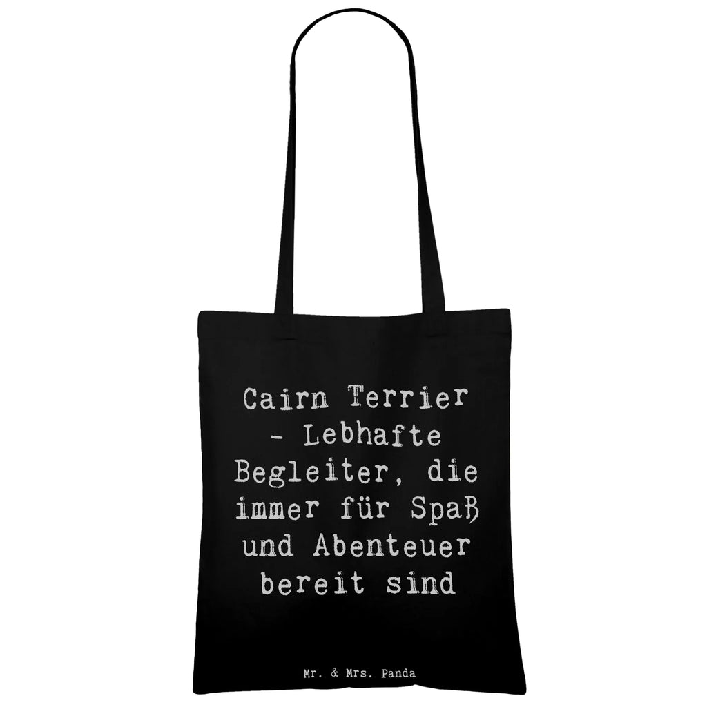 Tote bag Saying Cairn Terrier - Lebhafte Begleiter, die immer für Spaß und Abenteuer bereit sind Beuteltasche, Beutel, Einkaufstasche, Jutebeutel, Stoffbeutel, Tasche, Shopper, Umhängetasche, Strandtasche, Schultertasche, Stofftasche, Tragetasche, Badetasche, Jutetasche, Einkaufstüte, Laptoptasche, Hund, Hunderasse, Rassehund, Hundebesitzer, Geschenk, Tierfreund, Schenken, Welpe