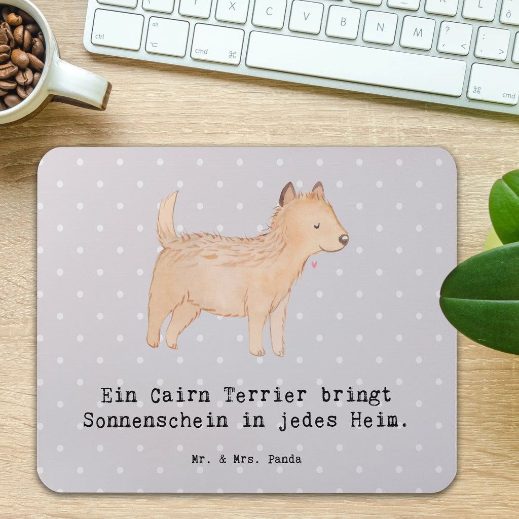 Mouse mat Ein Cairn Terrier bringt Sonnenschein in jedes Heim. Büroausstattung, Arbeitszimmer, Designer Mauspad, Mousepad, Mauspad Büro, Einzigartiges Mauspad, Mausunterlage, PC Zubehör, Computer zubehör, Mauspad, Hund, Hunderasse, Rassehund, Hundebesitzer, Geschenk, Tierfreund, Schenken, Welpe