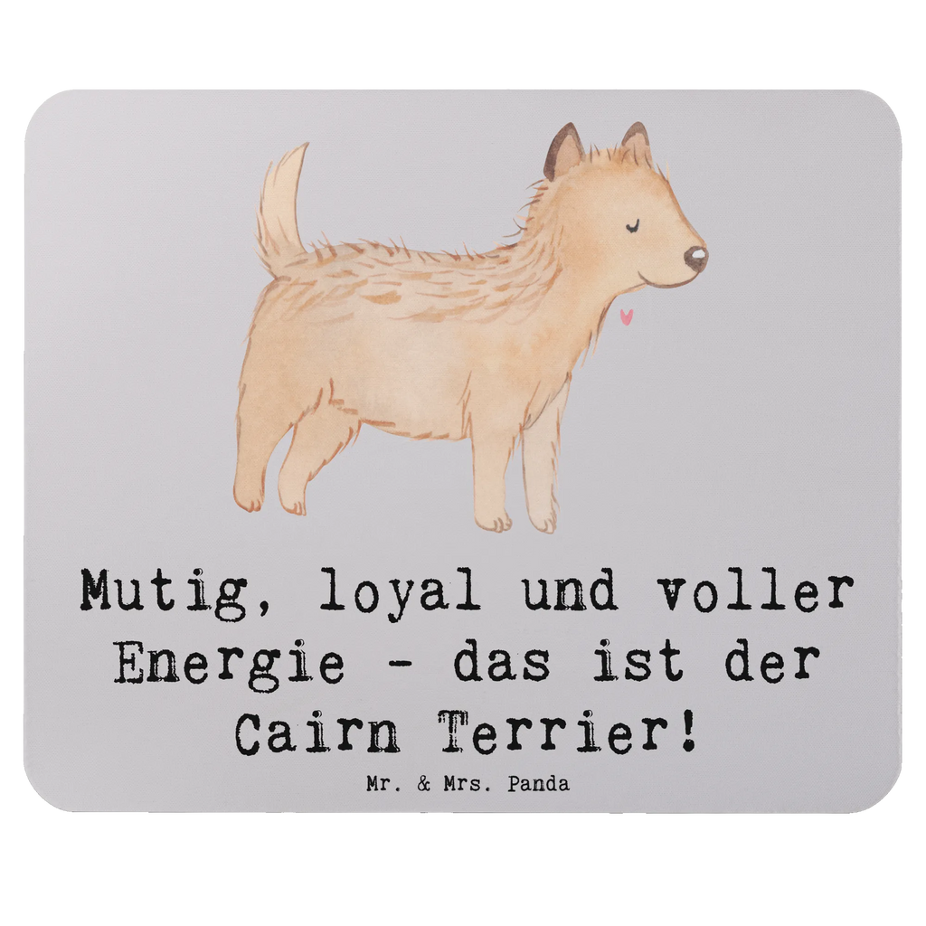 Mouse mat Mutig, loyal und voller Energie - das ist der Cairn Terrier! Mauspad Büro, Büroausstattung, PC Zubehör, Designer Mauspad, Mousepad, Computer zubehör, Arbeitszimmer, Mausunterlage, Einzigartiges Mauspad, Mauspad, Hund, Hunderasse, Rassehund, Hundebesitzer, Geschenk, Tierfreund, Schenken, Welpe