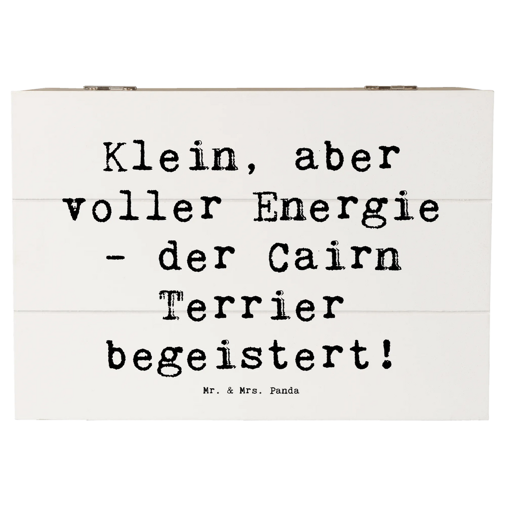 Wooden chest Saying Klein, aber voller Energie - der Cairn Terrier begeistert! XXL, Geschenkbox, Geschenkdose, Schatzkiste, Kiste, Dekokiste, Truhe, Holzkiste, Schatulle, Erinnerungsbox, Aufbewahrungsbox, Erinnerungskiste, Hund, Hunderasse, Rassehund, Hundebesitzer, Geschenk, Tierfreund, Schenken, Welpe
