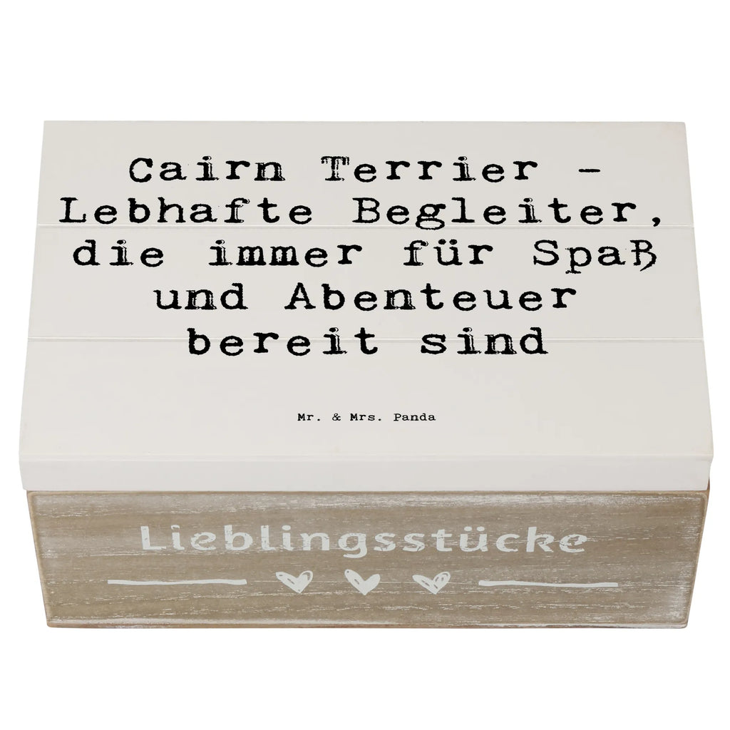 Holzkiste Spruch Cairn Terrier Begleiter Geschenkdose, Aufbewahrungsbox, Geschenkbox, Schatulle, Kiste, Erinnerungsbox, XXL, Dekokiste, Holzkiste, Schatzkiste, Truhe, Erinnerungskiste, Hund, Hunderasse, Rassehund, Hundebesitzer, Geschenk, Tierfreund, Schenken, Welpe