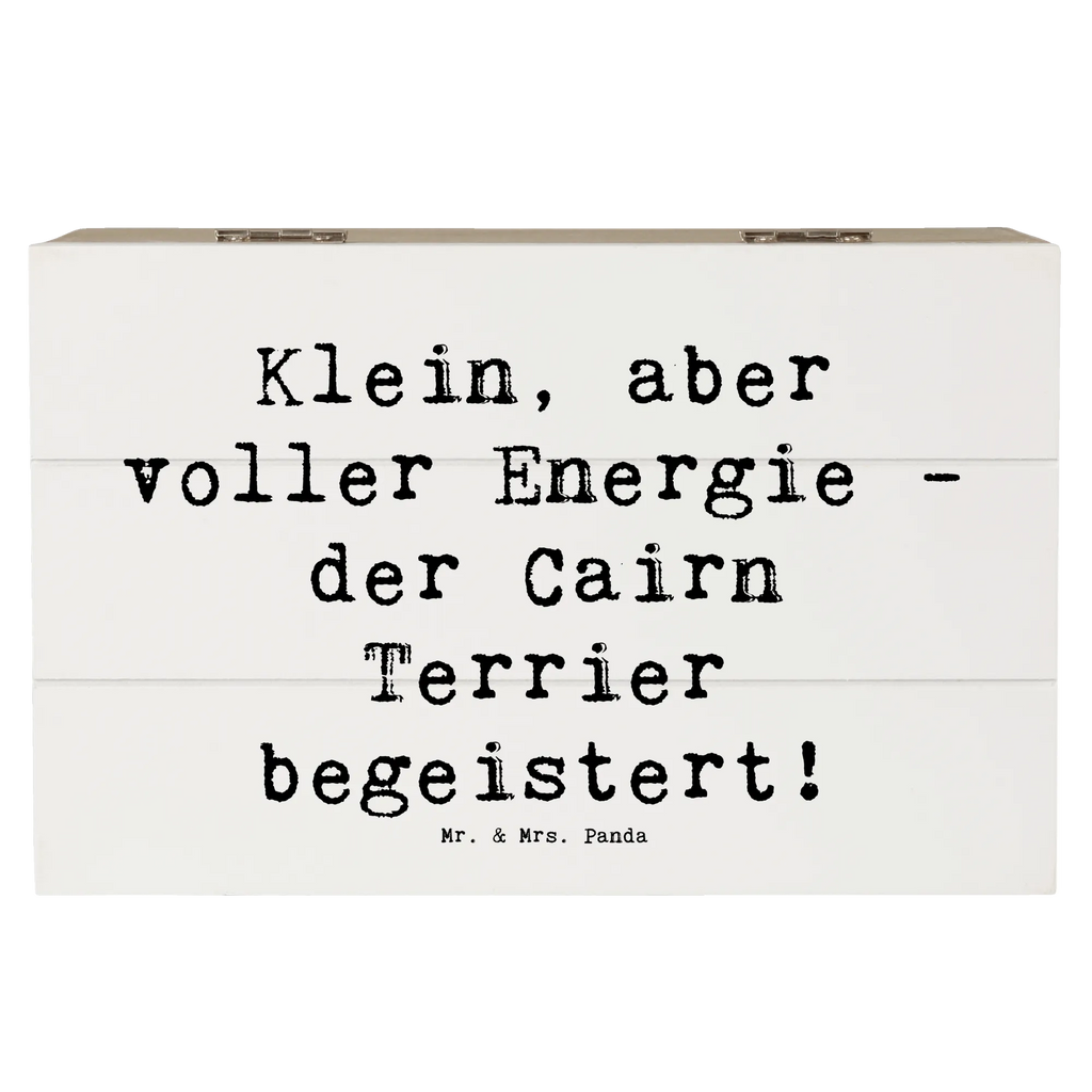Wooden chest Saying Klein, aber voller Energie - der Cairn Terrier begeistert! XXL, Geschenkbox, Geschenkdose, Schatzkiste, Kiste, Dekokiste, Truhe, Holzkiste, Schatulle, Erinnerungsbox, Aufbewahrungsbox, Erinnerungskiste, Hund, Hunderasse, Rassehund, Hundebesitzer, Geschenk, Tierfreund, Schenken, Welpe