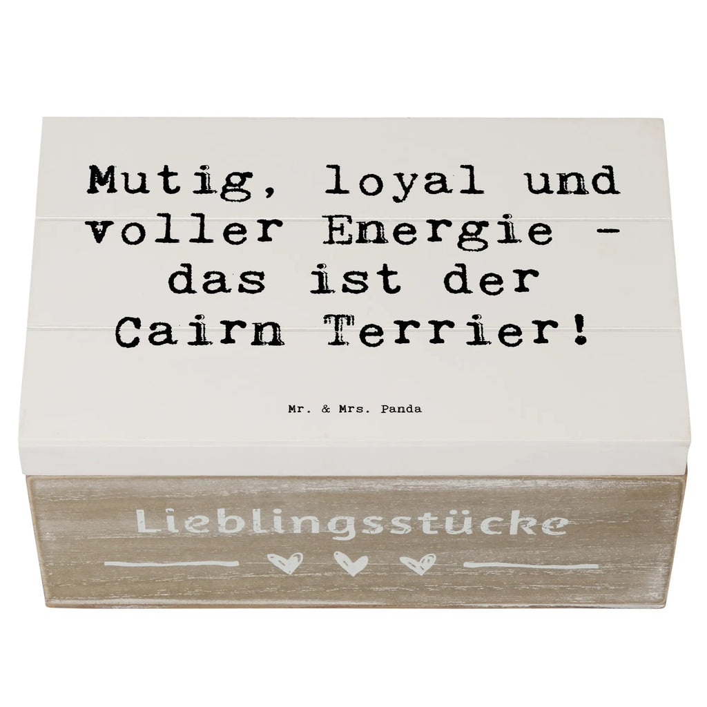Holzkiste Spruch Mutiger Cairn Terrier Dekokiste, Holzkiste, XXL, Erinnerungskiste, Schatulle, Geschenkbox, Geschenkdose, Aufbewahrungsbox, Erinnerungsbox, Truhe, Kiste, Schatzkiste, Hund, Hunderasse, Rassehund, Hundebesitzer, Geschenk, Tierfreund, Schenken, Welpe