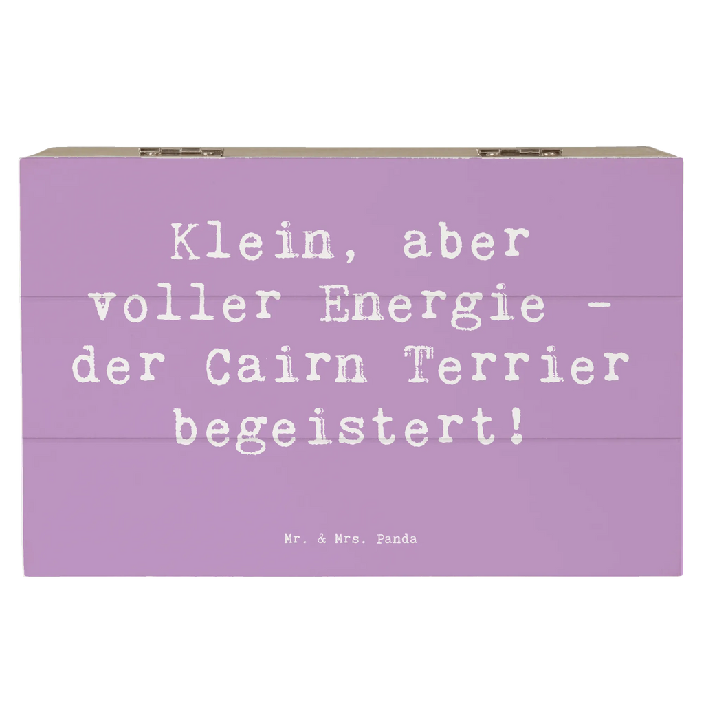 Wooden chest Saying Klein, aber voller Energie - der Cairn Terrier begeistert! XXL, Geschenkbox, Geschenkdose, Schatzkiste, Kiste, Dekokiste, Truhe, Holzkiste, Schatulle, Erinnerungsbox, Aufbewahrungsbox, Erinnerungskiste, Hund, Hunderasse, Rassehund, Hundebesitzer, Geschenk, Tierfreund, Schenken, Welpe