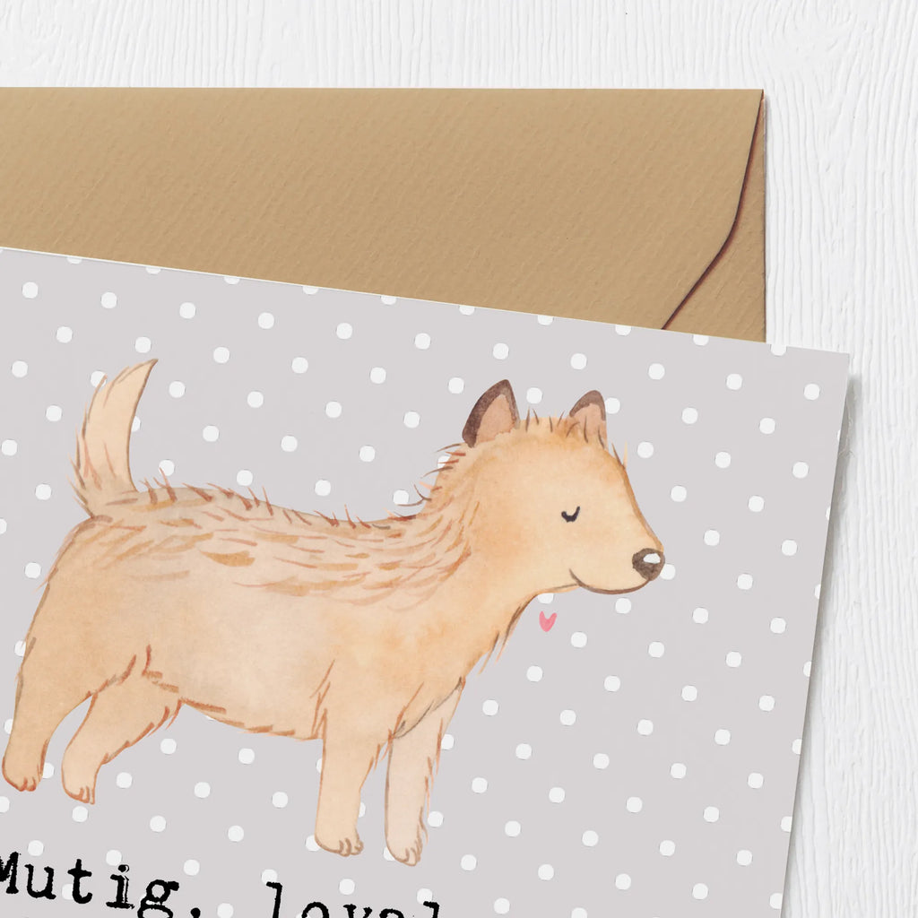 Deluxe Karte Mutiger Cairn Terrier Klappkarte, Geburtstagskarte, Einladungskarte, Hochwertige Grußkarte, Hochzeitskarte, Glückwunschkarte, Karte, Hochwertige Klappkarte, Grußkarte, Hund, Hunderasse, Rassehund, Hundebesitzer, Geschenk, Tierfreund, Schenken, Welpe