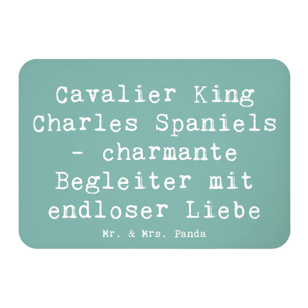 Magnet Saying Cavalier King Charles Spaniels - charmante Begleiter mit endloser Liebe Pinnwandmagnet, Notiz Magnet, Motivmagnete, Dekomagnet, Kühlschrankmagnet, Whiteboard Magnet, Kühlschrank Dekoration, Souvenir Magnet, Hund, Hunderasse, Rassehund, Hundebesitzer, Geschenk, Tierfreund, Schenken, Welpe