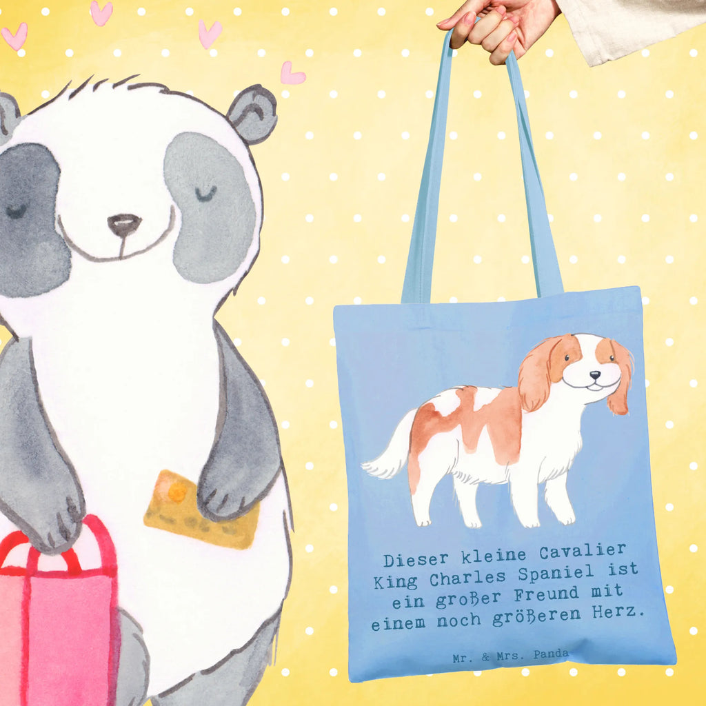 Tragetasche Cavalier King Charles Spaniel Umhängetasche, Einkaufstasche, Schultertasche, Badetasche, Beutel, Stoffbeutel, Beuteltasche, Stofftasche, Tasche, Jutetasche, Einkaufstüte, Strandtasche, Shopper, Tragetasche, Jutebeutel, Laptoptasche, Hund, Hunderasse, Rassehund, Hundebesitzer, Geschenk, Tierfreund, Schenken, Welpe