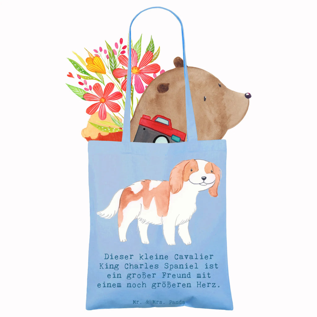 Tragetasche Cavalier King Charles Spaniel Umhängetasche, Einkaufstasche, Schultertasche, Badetasche, Beutel, Stoffbeutel, Beuteltasche, Stofftasche, Tasche, Jutetasche, Einkaufstüte, Strandtasche, Shopper, Tragetasche, Jutebeutel, Laptoptasche, Hund, Hunderasse, Rassehund, Hundebesitzer, Geschenk, Tierfreund, Schenken, Welpe