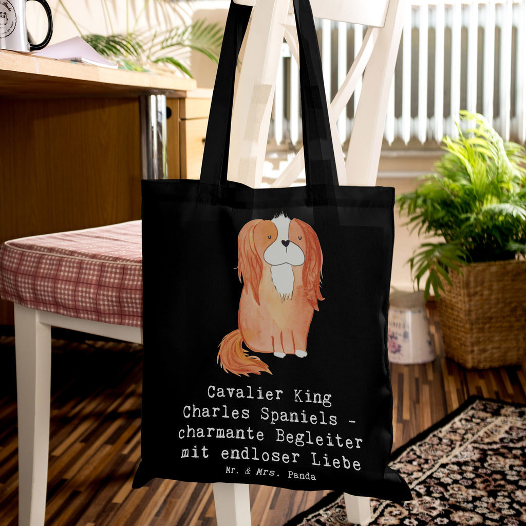 Tragetasche Cavalier King Charles Spaniel Begleiter Strandtasche, Stoffbeutel, Badetasche, Stofftasche, Jutebeutel, Umhängetasche, Einkaufstasche, Beutel, Jutetasche, Tragetasche, Shopper, Laptoptasche, Beuteltasche, Tasche, Schultertasche, Einkaufstüte, Hund, Hunderasse, Rassehund, Hundebesitzer, Geschenk, Tierfreund, Schenken, Welpe