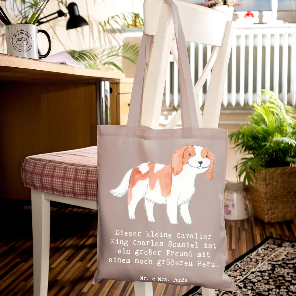 Tragetasche Cavalier King Charles Spaniel Umhängetasche, Einkaufstasche, Schultertasche, Badetasche, Beutel, Stoffbeutel, Beuteltasche, Stofftasche, Tasche, Jutetasche, Einkaufstüte, Strandtasche, Shopper, Tragetasche, Jutebeutel, Laptoptasche, Hund, Hunderasse, Rassehund, Hundebesitzer, Geschenk, Tierfreund, Schenken, Welpe