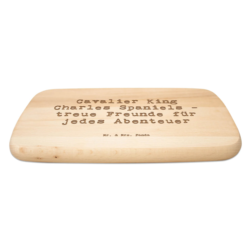 Śniadaniowa deska Przysłowie Cavalier King Charles Spaniels - treue Freunde für jedes Abenteuer Pies, rasa psa, pies rasowy, właściciel psa, prezent, miłośnik zwierząt, dawanie, szczeniak