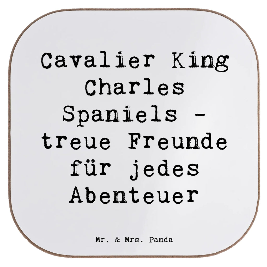 Square coaster Saying Cavalier King Charles Spaniels - treue Freunde für jedes Abenteuer Glasuntersetzer, Untersetzer Gläser, Untersetzer Holz, Untersetzer, Getränkeuntersetzer, Tassen Untersetzer, Untersetzer aus Holz, Holzuntersetzer, Korkuntersetzer, Untersetzer für Gläser, Untersetzer Design, Bierdeckel, Hund, Hunderasse, Rassehund, Hundebesitzer, Geschenk, Tierfreund, Schenken, Welpe