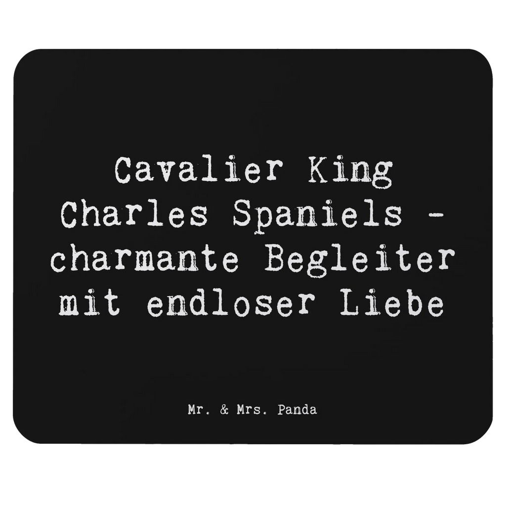 Mouse mat Saying Cavalier King Charles Spaniels - charmante Begleiter mit endloser Liebe Mauspad, Designer Mauspad, Einzigartiges Mauspad, Büroausstattung, Mousepad, Mausunterlage, PC Zubehör, Computer zubehör, Arbeitszimmer, Mauspad Büro, Hund, Hunderasse, Rassehund, Hundebesitzer, Geschenk, Tierfreund, Schenken, Welpe