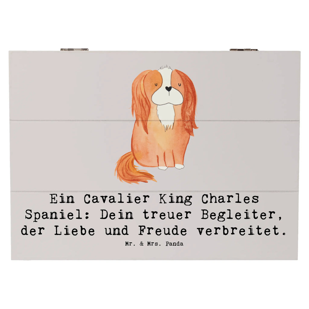 Wooden chest Ein Cavalier King Charles Spaniel: Dein treuer Begleiter, der Liebe und Freude verbreitet. Erinnerungskiste, Geschenkdose, Aufbewahrungsbox, Holzkiste, XXL, Kiste, Schatulle, Truhe, Geschenkbox, Erinnerungsbox, Dekokiste, Schatzkiste, Hund, Hunderasse, Rassehund, Hundebesitzer, Geschenk, Tierfreund, Schenken, Welpe