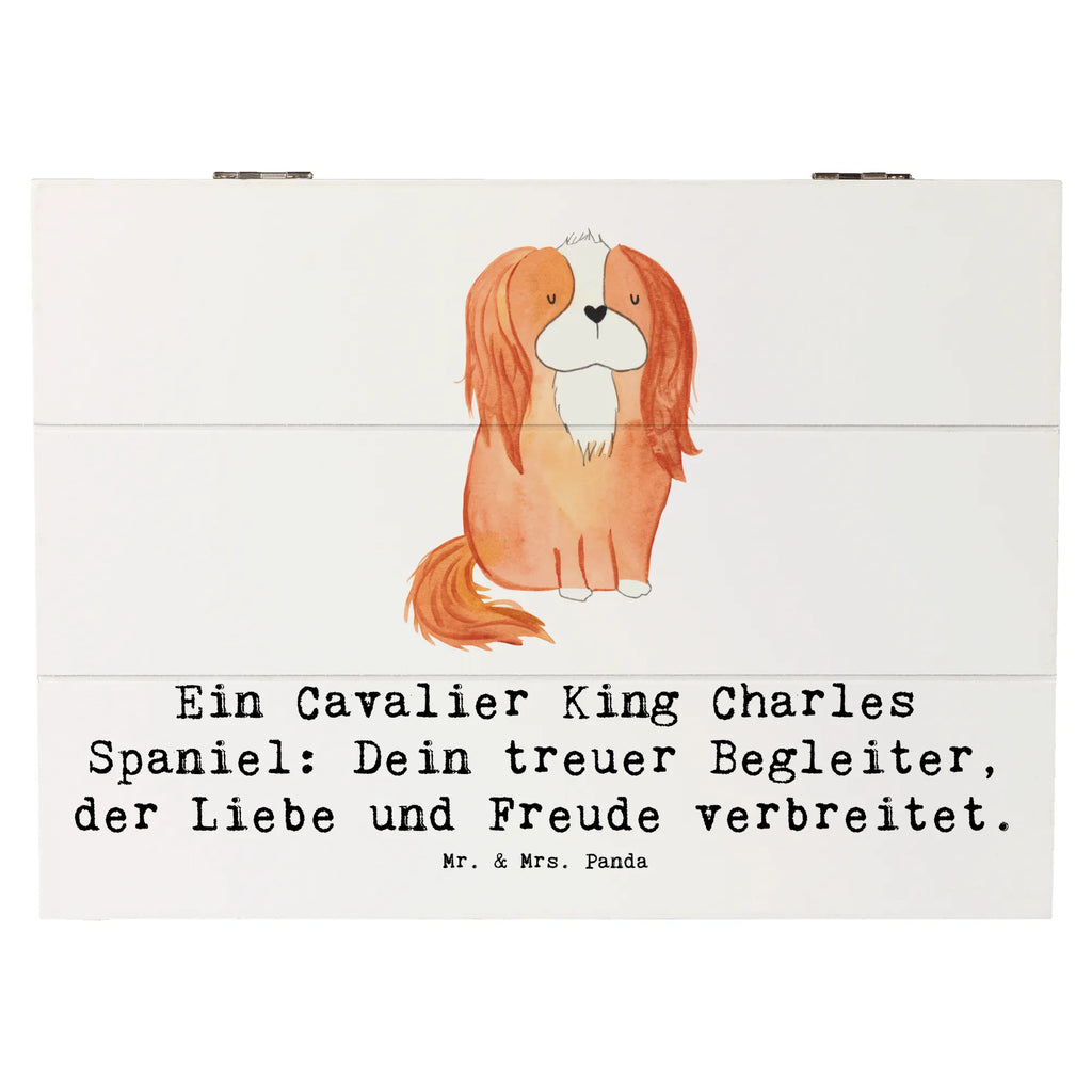 Wooden chest Ein Cavalier King Charles Spaniel: Dein treuer Begleiter, der Liebe und Freude verbreitet. Erinnerungskiste, Geschenkdose, Aufbewahrungsbox, Holzkiste, XXL, Kiste, Schatulle, Truhe, Geschenkbox, Erinnerungsbox, Dekokiste, Schatzkiste, Hund, Hunderasse, Rassehund, Hundebesitzer, Geschenk, Tierfreund, Schenken, Welpe