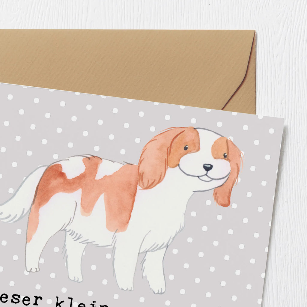 Deluxe Karte Cavalier King Charles Spaniel Hochwertige Klappkarte, Geburtstagskarte, Hochwertige Grußkarte, Glückwunschkarte, Einladungskarte, Karte, Grußkarte, Klappkarte, Hochzeitskarte, Hund, Hunderasse, Rassehund, Hundebesitzer, Geschenk, Tierfreund, Schenken, Welpe