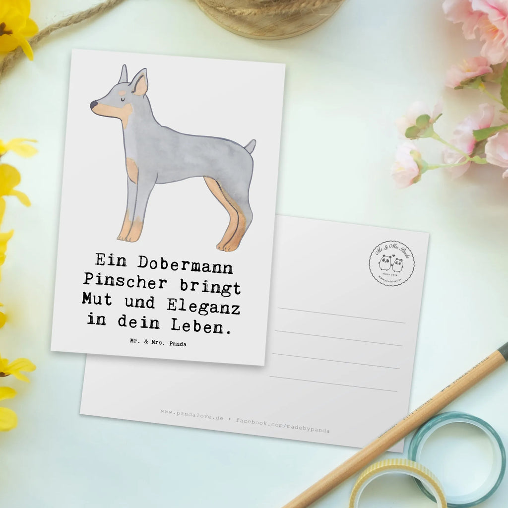 Postkarte Dobermann Pinscher Grußkarte, Ansichtskarten, Postkarte, Einladung Geburtstag, Einladungskarten Geburtstag, Einladung, Dankeskarte, Ansichtskarte, Karte, Geburtstagskarte, Einladungskarte, Geschenkkarte, Hund, Hunderasse, Rassehund, Hundebesitzer, Geschenk, Tierfreund, Schenken, Welpe