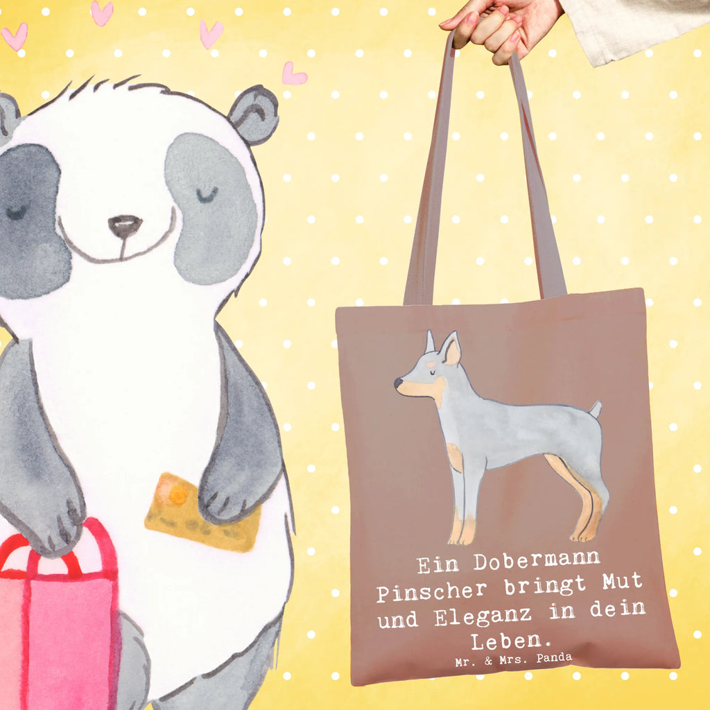 Tragetasche Dobermann Pinscher Beuteltasche, Einkaufstasche, Tasche, Einkaufstüte, Beutel, Tragetasche, Umhängetasche, Jutebeutel, Jutetasche, Laptoptasche, Schultertasche, Shopper, Stoffbeutel, Strandtasche, Badetasche, Stofftasche, Hund, Hunderasse, Rassehund, Hundebesitzer, Geschenk, Tierfreund, Schenken, Welpe