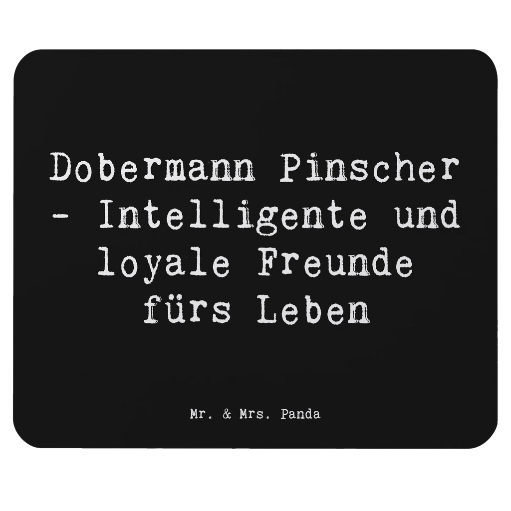 Mouse mat Saying Dobermann Pinscher - Intelligente und loyale Freunde fürs Leben Mauspad Büro, Büroausstattung, Mousepad, Einzigartiges Mauspad, Arbeitszimmer, Mauspad, Mausunterlage, Designer Mauspad, Computer zubehör, PC Zubehör, Hund, Hunderasse, Rassehund, Hundebesitzer, Geschenk, Tierfreund, Schenken, Welpe