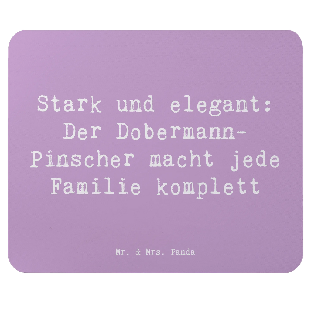 Mouse mat Saying Stark und elegant: Der Dobermann-Pinscher macht jede Familie komplett Einzigartiges Mauspad, Computer zubehör, PC Zubehör, Mousepad, Mausunterlage, Mauspad, Mauspad Büro, Büroausstattung, Designer Mauspad, Arbeitszimmer, Hund, Hunderasse, Rassehund, Hundebesitzer, Geschenk, Tierfreund, Schenken, Welpe