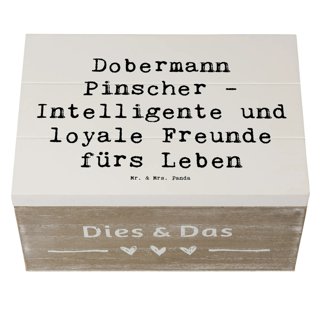 Holzkiste Spruch Dobermann Pinscher Freund Geschenkdose, Schatulle, Erinnerungsbox, Schatzkiste, Erinnerungskiste, Kiste, Truhe, Holzkiste, Dekokiste, Geschenkbox, XXL, Aufbewahrungsbox, Hund, Hunderasse, Rassehund, Hundebesitzer, Geschenk, Tierfreund, Schenken, Welpe