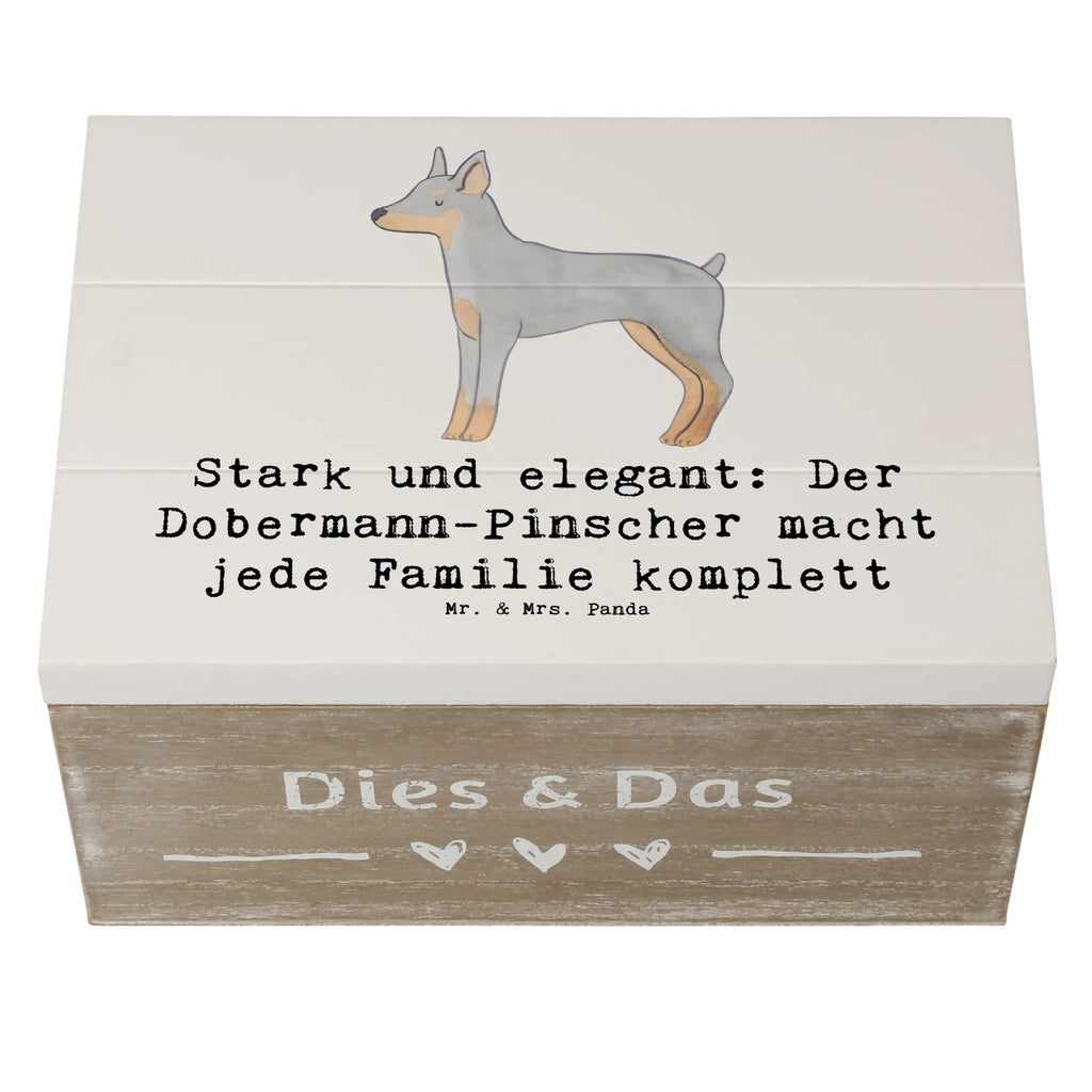 Wooden chest Stark und elegant: Der Dobermann-Pinscher macht jede Familie komplett Geschenkbox, Schatulle, Dekokiste, Schatzkiste, Holzkiste, Erinnerungskiste, Truhe, XXL, Erinnerungsbox, Kiste, Aufbewahrungsbox, Geschenkdose, Hund, Hunderasse, Rassehund, Hundebesitzer, Geschenk, Tierfreund, Schenken, Welpe