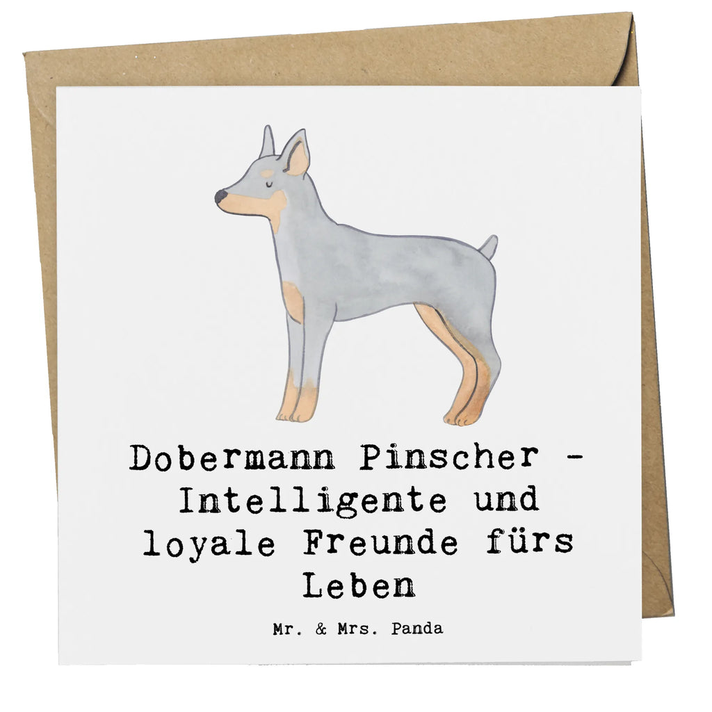Deluxe Karte Dobermann Pinscher Freund Einladungskarte, Karte, Hochwertige Klappkarte, Grußkarte, Hochwertige Grußkarte, Klappkarte, Glückwunschkarte, Hochzeitskarte, Geburtstagskarte, Hund, Hunderasse, Rassehund, Hundebesitzer, Geschenk, Tierfreund, Schenken, Welpe
