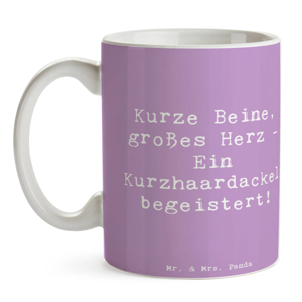 Tasse Spruch Kurzhaardackel Herz Tasse mit Motiven, Geschenktasse, Teetasse, Bürotasse, Keramiktasse, Kaffeetasse, Tasse, Porzellantasse, Tasse mit Zitaten, Hund, Hunderasse, Rassehund, Hundebesitzer, Geschenk, Tierfreund, Schenken, Welpe