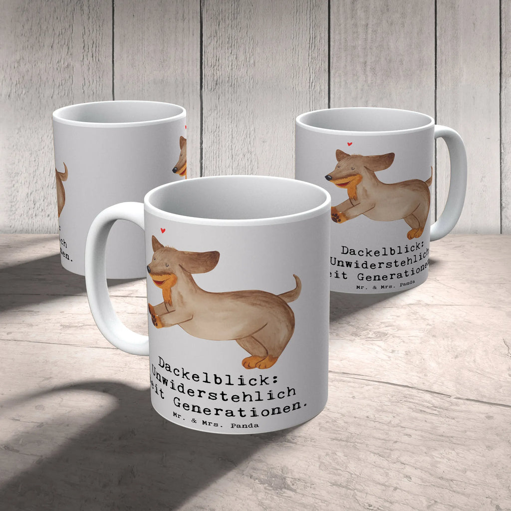 Tasse Kurzhaardackel Dackelblick Tasse mit Zitaten, Tasse, Porzellantasse, Kaffeetasse, Tasse mit Motiven, Teetasse, Geschenktasse, Bürotasse, Keramiktasse, Hund, Hunderasse, Rassehund, Hundebesitzer, Geschenk, Tierfreund, Schenken, Welpe