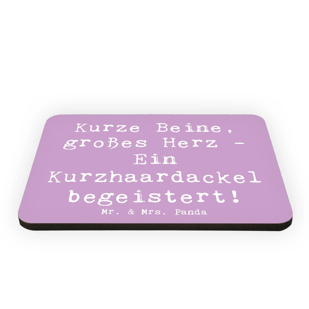 Magnet Saying Kurze Beine, großes Herz - Ein Kurzhaardackel begeistert! Kühlschrank Dekoration, Pinnwandmagnet, Dekomagnet, Kühlschrankmagnet, Motivmagnete, Notiz Magnet, Souvenir Magnet, Whiteboard Magnet, Hund, Hunderasse, Rassehund, Hundebesitzer, Geschenk, Tierfreund, Schenken, Welpe
