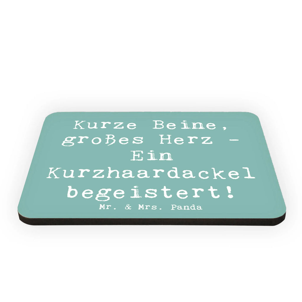 Magnet Saying Kurze Beine, großes Herz - Ein Kurzhaardackel begeistert! Kühlschrank Dekoration, Pinnwandmagnet, Dekomagnet, Kühlschrankmagnet, Motivmagnete, Notiz Magnet, Souvenir Magnet, Whiteboard Magnet, Hund, Hunderasse, Rassehund, Hundebesitzer, Geschenk, Tierfreund, Schenken, Welpe