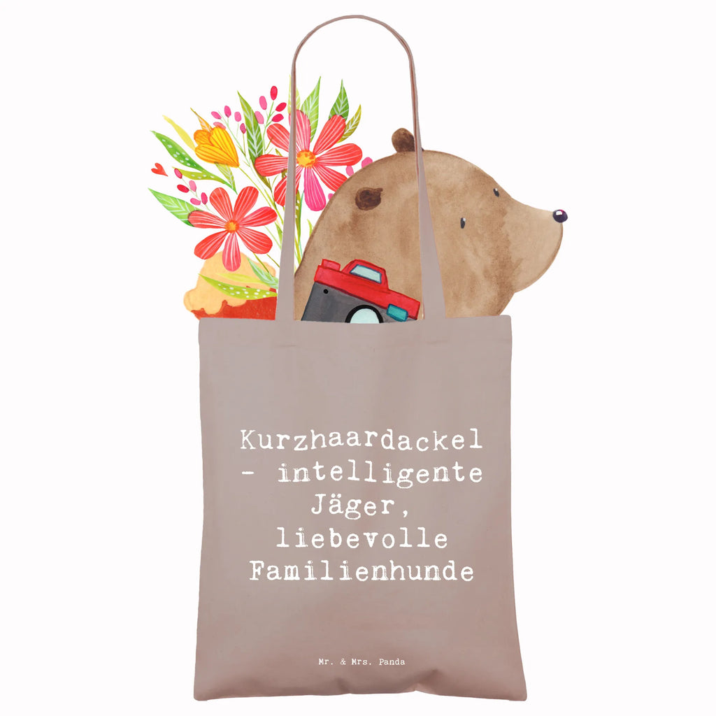 Tote bag Saying Kurzhaardackel - intelligente Jäger, liebevolle Familienhunde Beuteltasche, Tragetasche, Schultertasche, Beutel, Stoffbeutel, Shopper, Tasche, Strandtasche, Stofftasche, Laptoptasche, Badetasche, Jutetasche, Jutebeutel, Einkaufstasche, Umhängetasche, Einkaufstüte, Hund, Hunderasse, Rassehund, Hundebesitzer, Geschenk, Tierfreund, Schenken, Welpe