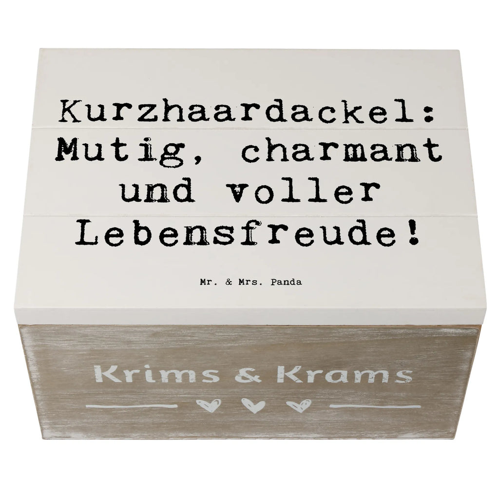 Holzkiste Spruch Mutiger Dackel Schatzkiste, XXL, Dekokiste, Truhe, Geschenkbox, Geschenkdose, Schatulle, Erinnerungskiste, Erinnerungsbox, Aufbewahrungsbox, Holzkiste, Kiste, Hund, Hunderasse, Rassehund, Hundebesitzer, Geschenk, Tierfreund, Schenken, Welpe