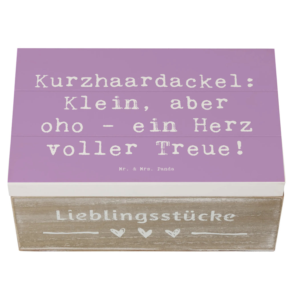 Wooden chest Saying Kurzhaardackel: Klein, aber oho - ein Herz voller Treue! Holzkiste, Kiste, Erinnerungsbox, Geschenkdose, Aufbewahrungsbox, Geschenkbox, XXL, Truhe, Schatulle, Schatzkiste, Dekokiste, Erinnerungskiste, Hund, Hunderasse, Rassehund, Hundebesitzer, Geschenk, Tierfreund, Schenken, Welpe