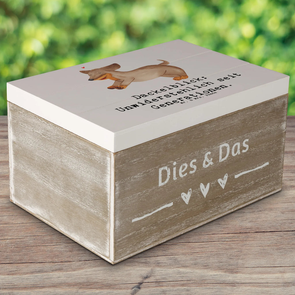 Holzkiste Kurzhaardackel Dackelblick Dekokiste, Holzkiste, Erinnerungskiste, XXL, Geschenkbox, Schatulle, Aufbewahrungsbox, Truhe, Geschenkdose, Erinnerungsbox, Schatzkiste, Kiste, Hund, Hunderasse, Rassehund, Hundebesitzer, Geschenk, Tierfreund, Schenken, Welpe