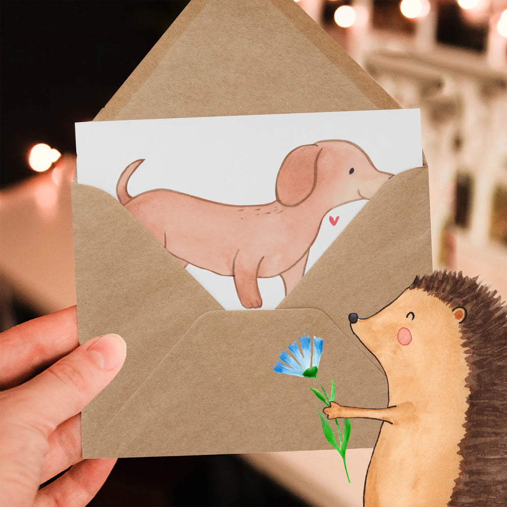 Deluxe Karte Kurzhaardackel Liebe Karte, Hochwertige Grußkarte, Geburtstagskarte, Einladungskarte, Hochwertige Klappkarte, Hochzeitskarte, Grußkarte, Glückwunschkarte, Klappkarte, Hund, Hunderasse, Rassehund, Hundebesitzer, Geschenk, Tierfreund, Schenken, Welpe