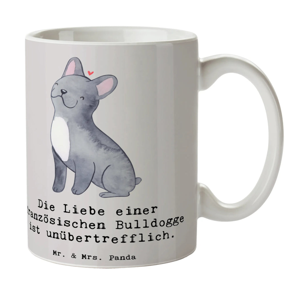 Tasse Französische Bulldogge Liebe Geschenktasse, Keramiktasse, Bürotasse, Porzellantasse, Kaffeetasse, Tasse mit Motiven, Teetasse, Tasse mit Zitaten, Tasse, Hund, Hunderasse, Rassehund, Hundebesitzer, Geschenk, Tierfreund, Schenken, Welpe