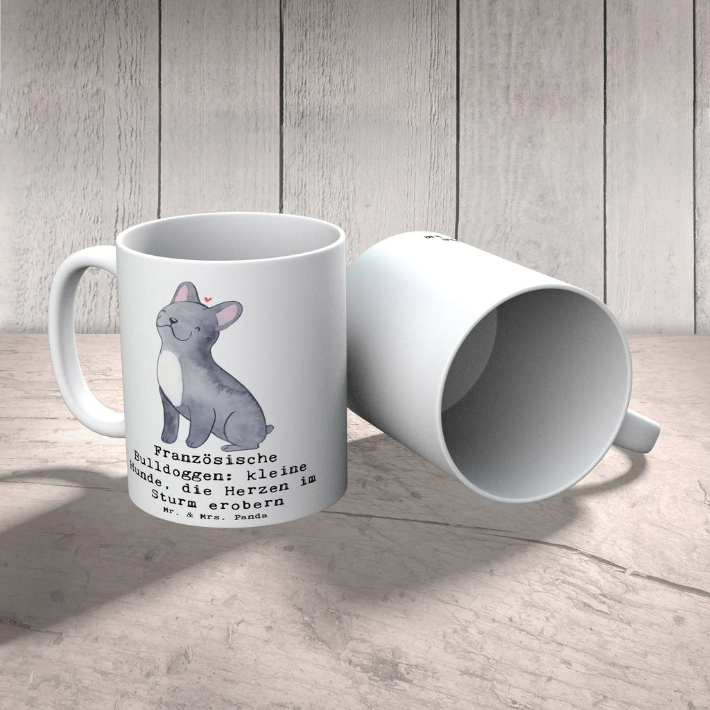 Tasse Französische Bulldogge Teetasse, Porzellantasse, Geschenktasse, Tasse mit Motiven, Kaffeetasse, Tasse mit Zitaten, Bürotasse, Keramiktasse, Tasse, Hund, Hunderasse, Rassehund, Hundebesitzer, Geschenk, Tierfreund, Schenken, Welpe