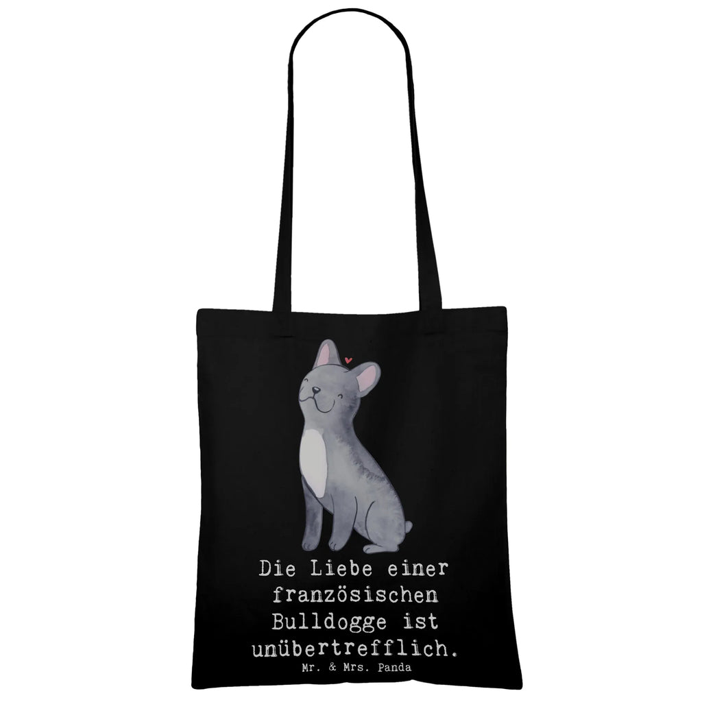 Tragetasche Französische Bulldogge Liebe Laptoptasche, Beuteltasche, Jutebeutel, Tragetasche, Shopper, Stoffbeutel, Badetasche, Einkaufstasche, Umhängetasche, Tasche, Strandtasche, Stofftasche, Einkaufstüte, Schultertasche, Jutetasche, Beutel, Hund, Hunderasse, Rassehund, Hundebesitzer, Geschenk, Tierfreund, Schenken, Welpe