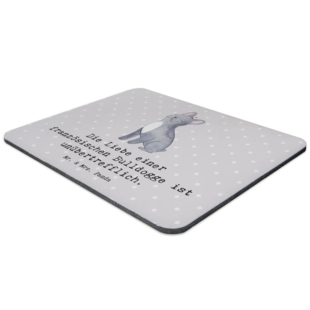 Mouse mat Die Liebe einer französischen Bulldogge ist unübertrefflich. Designer Mauspad, Arbeitszimmer, Einzigartiges Mauspad, PC Zubehör, Mausunterlage, Mauspad Büro, Mauspad, Mousepad, Computer zubehör, Büroausstattung, Hund, Hunderasse, Rassehund, Hundebesitzer, Geschenk, Tierfreund, Schenken, Welpe