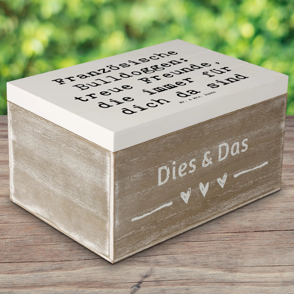 Holzkiste Spruch Französische Bulldogge Freund Dekokiste, Holzkiste, Kiste, Erinnerungskiste, Erinnerungsbox, XXL, Geschenkdose, Schatulle, Truhe, Aufbewahrungsbox, Schatzkiste, Geschenkbox, Hund, Hunderasse, Rassehund, Hundebesitzer, Geschenk, Tierfreund, Schenken, Welpe