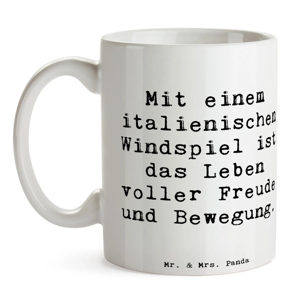 Tasse Spruch Italienisches Windspiel Glück Tasse mit Zitaten, Keramiktasse, Bürotasse, Geschenktasse, Tasse, Tasse mit Motiven, Kaffeetasse, Teetasse, Porzellantasse, Hund, Hunderasse, Rassehund, Hundebesitzer, Geschenk, Tierfreund, Schenken, Welpe