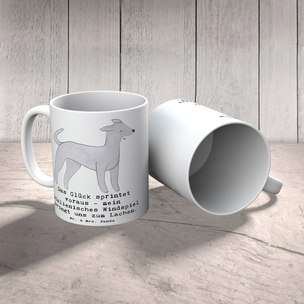 Tasse Italienisches Windspiel Glück Teetasse, Kaffeetasse, Geschenktasse, Tasse mit Zitaten, Tasse, Keramiktasse, Bürotasse, Porzellantasse, Tasse mit Motiven, Hund, Hunderasse, Rassehund, Hundebesitzer, Geschenk, Tierfreund, Schenken, Welpe