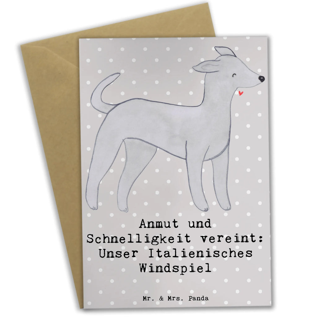 Grußkarte Italienisches Windspiel Ansichtskarten, Karte, Klappkarte, Grußkarte, Geburtstagskarte, Einladungskarte, Glückwunschkarte, Hochzeitskarte, Hund, Hunderasse, Rassehund, Hundebesitzer, Geschenk, Tierfreund, Schenken, Welpe